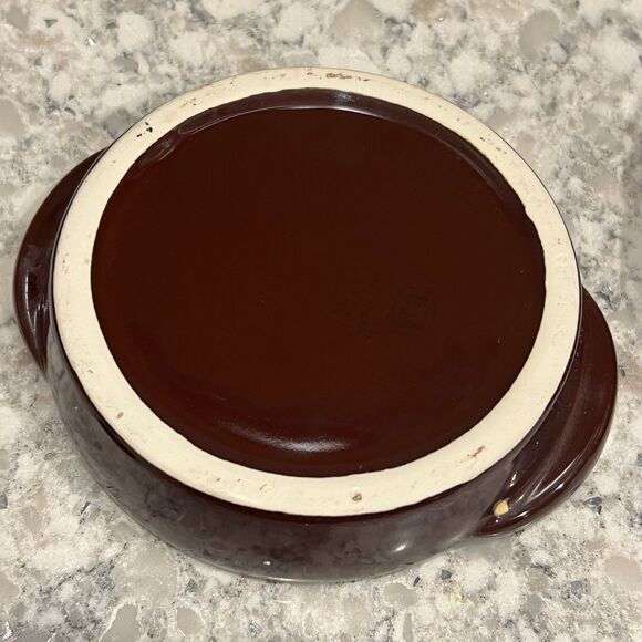 Escargot Ceramic Dish Bakeware Hall Oven Set (4) - Six Snails Per Tray MCM #1154 - Picture 5 of 9